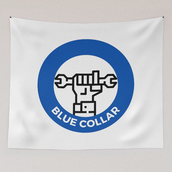 Item preview, Blue Collar l Blue designed and sold by GabbyC03.