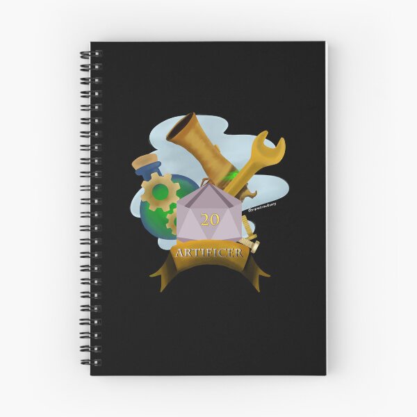 Item preview, D20 TTRPG Class Artificer designed and sold by PapaStrawbeary.