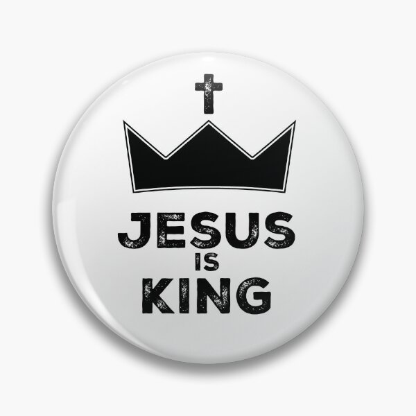 Item preview, Jesus is King ("Grunge" look) designed and sold by KTSubz Faith & Fun Designs.