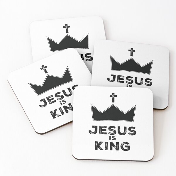 Item preview, Jesus is King ("Grunge" look) designed and sold by KTSubz Faith & Fun Designs.