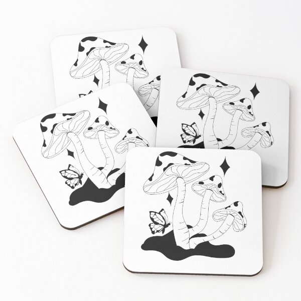 Item preview, Cute mushrooms designed and sold by KooolStickers.