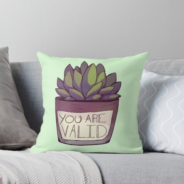 Item preview, Supportive Succulents - You are Valid! designed and sold by SSilhouettes.