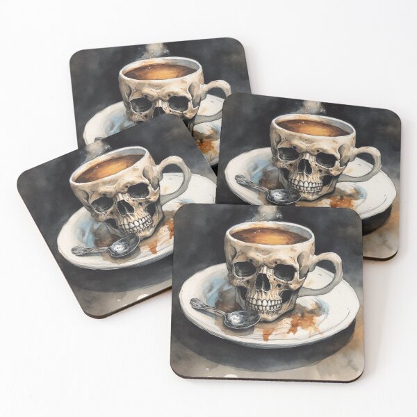 Item preview, Death by Coffee designed and sold by SuperUltraPrint.