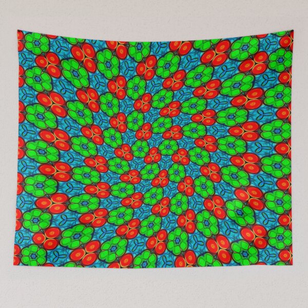 Artikelvorschau, Buntes Blumenformmuster entworfen und verkauft von Patternflower.