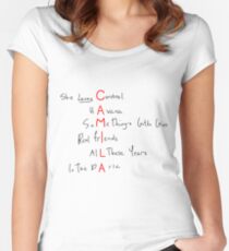 Camila Songs Women's Fitted Scoop T-Shirt