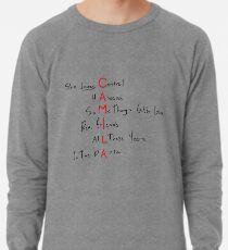 Sudadera ligera Canciones de Camila