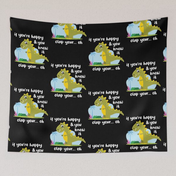 Item preview, Funny kids T-rex (on dark colors) designed and sold by messy-nessie.