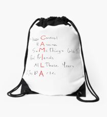 Camila Songs Drawstring Bag