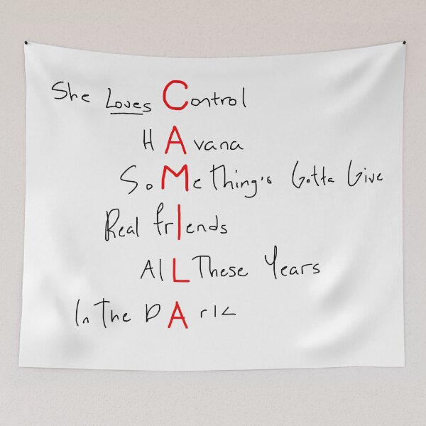 Item preview, Camila Songs designed and sold by HustlerJauregui.