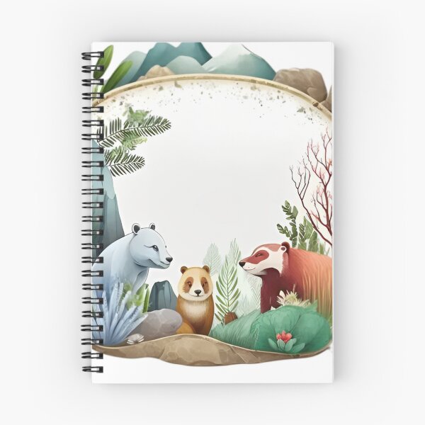 Item preview, Frames Animals  a bear and a bear designed and sold by rosagreg.