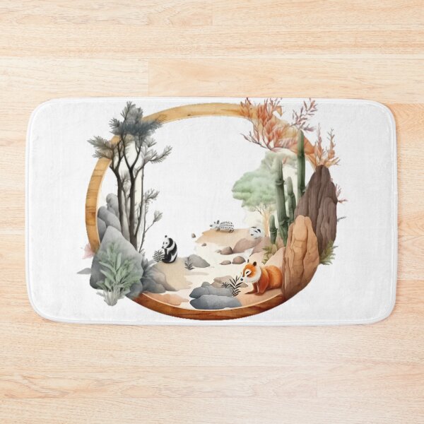Item preview, Animals a painting of a landscape  designed and sold by rosagreg.