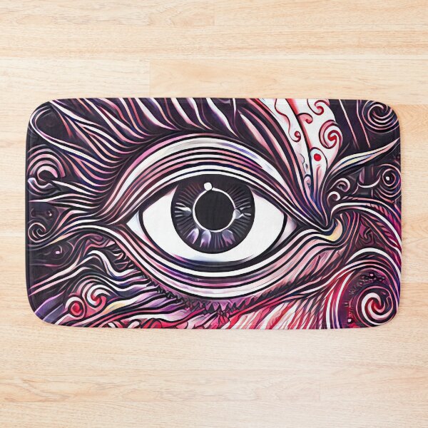 Item preview, Psychedelic Eye Redux in Red designed and sold by ConnerCreations.
