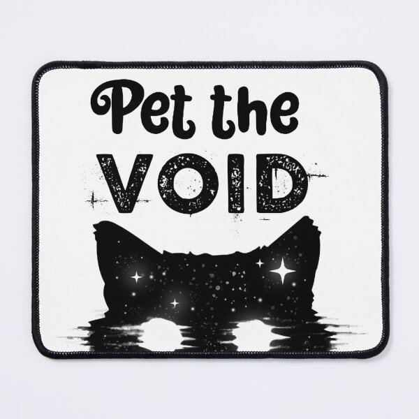 Item preview, Pet the Void - Black Cat designed and sold by Spells Sell.