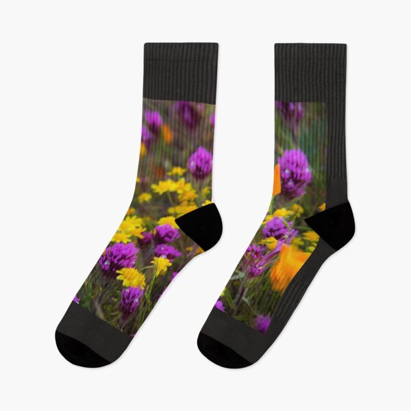 Item preview, Yellow and Purple designed and sold by Alla Gill.