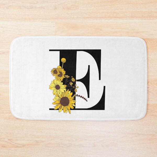 Item preview, Sunflower Monogram E designed and sold by Coffee Lifestyle.