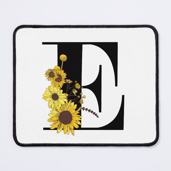 Item preview, Sunflower Monogram E designed and sold by Coffee Lifestyle.