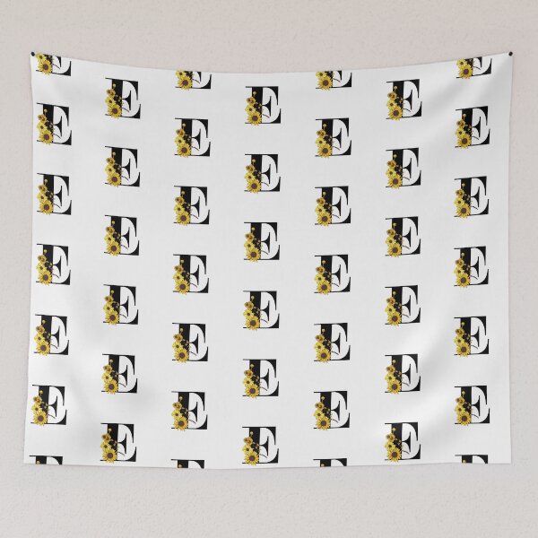 Item preview, Sunflower Monogram E designed and sold by Coffee Lifestyle.