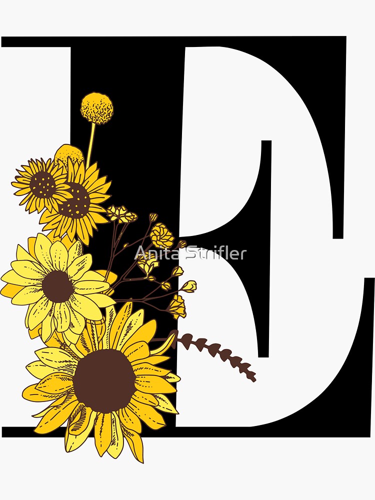 Sunflower Monogram Crewneck Sweatshirt - Adult