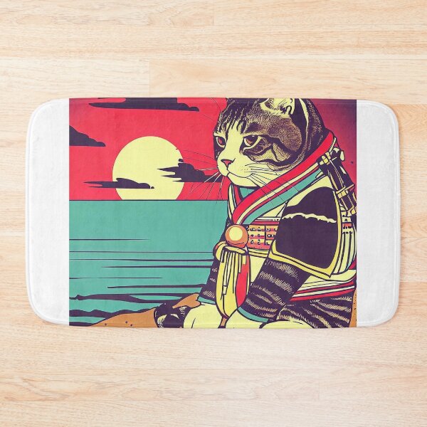 Item preview, Samurai Cat 2 designed and sold by mintytees.