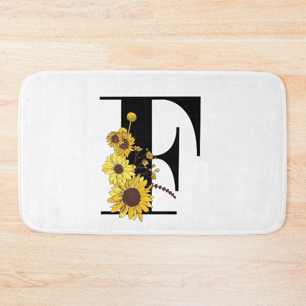 Item preview, Sunflower Monogram F designed and sold by Coffee Lifestyle.