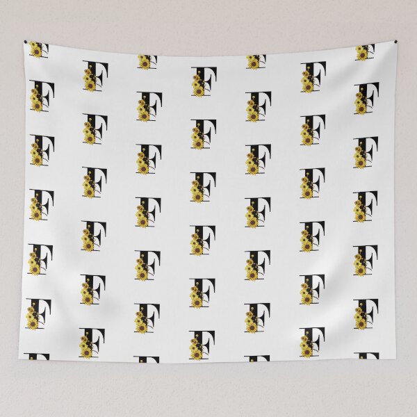Item preview, Sunflower Monogram F designed and sold by Coffee Lifestyle.