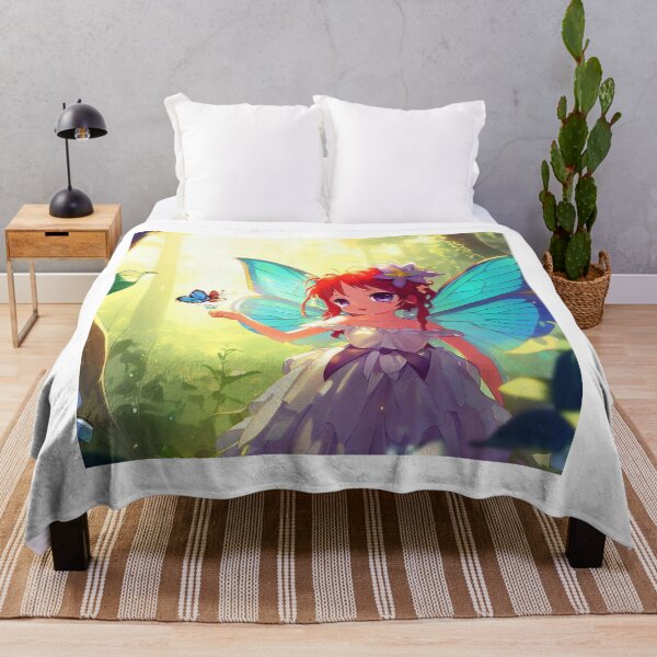 Item preview, Fairy with Butterfly 4 designed and sold by mintytees.