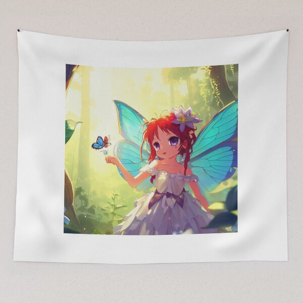 Item preview, Fairy with Butterfly 4 designed and sold by mintytees.