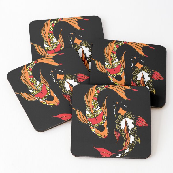 Item preview, Yin Yang Koi Carp Fish Cut Out designed and sold by taiche.