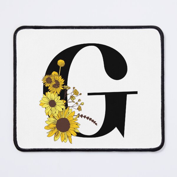 Item preview, Sunflower Monogram G designed and sold by Coffee Lifestyle.