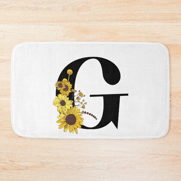 Item preview, Sunflower Monogram G designed and sold by Coffee Lifestyle.