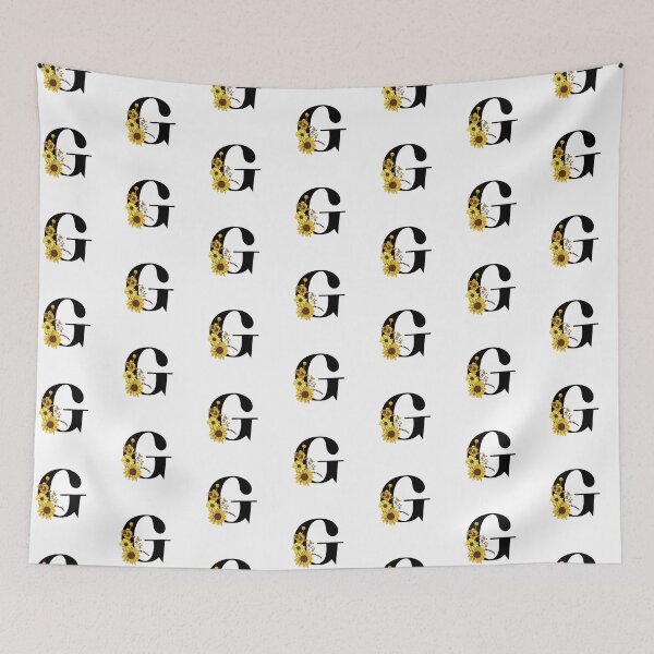 Item preview, Sunflower Monogram G designed and sold by Coffee Lifestyle.