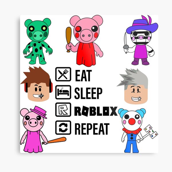 Roblox Avatar Metal Prints for Sale