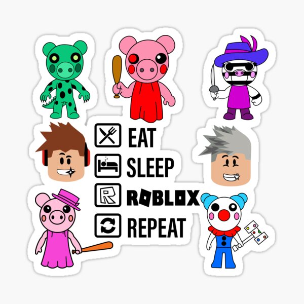 roblox man face Sticker for Sale by Zowie Elayne