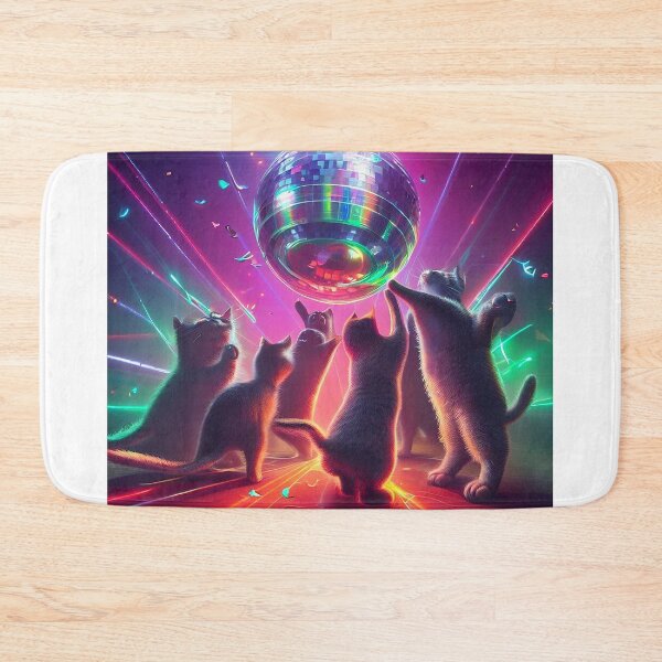Item preview, Disco Cats 1 designed and sold by mintytees.