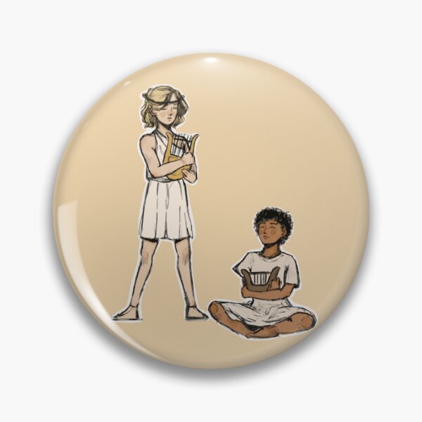 Item preview, Achilles and Patroclus Sticker designed and sold by SketchySanne.