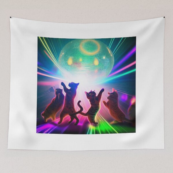 Item preview, Disco Cats 2 designed and sold by mintytees.