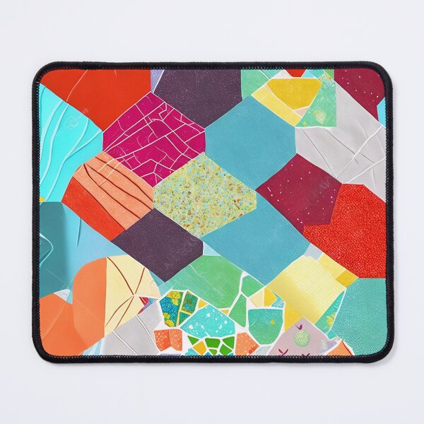 Item preview, modern hexagon quilt patterns designed and sold by Tamas Das.