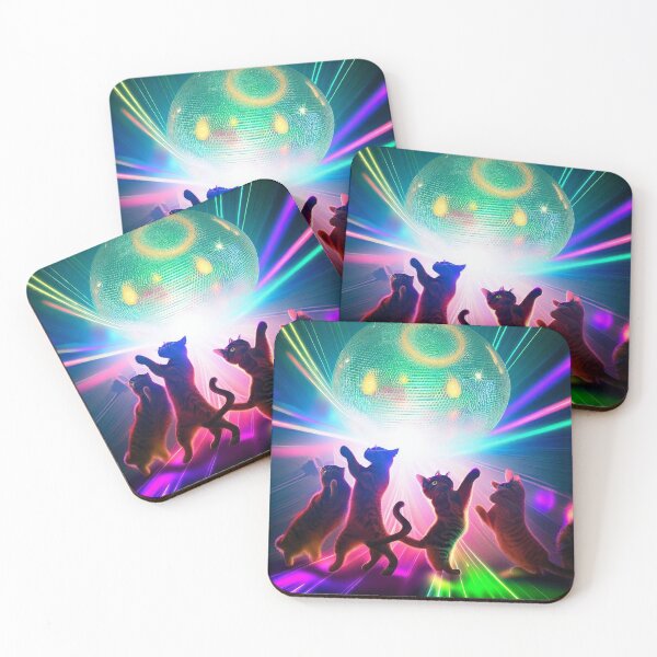 Item preview, Disco Cats 2 designed and sold by mintytees.