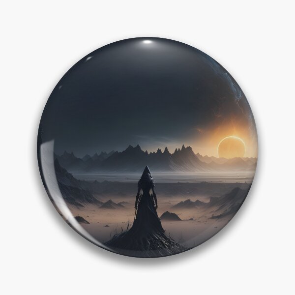 Item preview, Desolate Wasteland Dark Fantasy Concept Art designed and sold by Inspire-Imagery.
