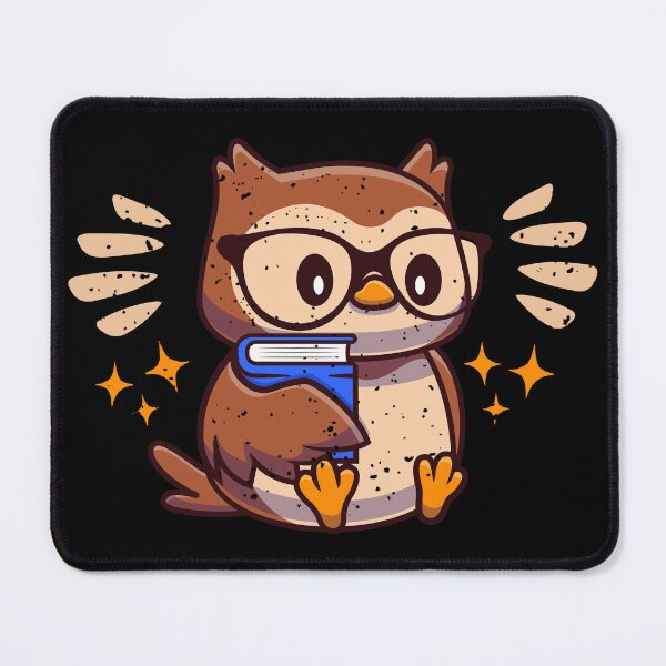 Item preview, You never fail until you stop trying Kawaii Owl Book designed and sold by CarpeDiem96.