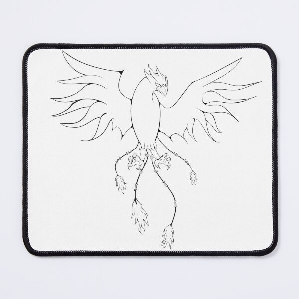 Item preview, Dreamcatcher Pheonix B/W designed and sold by Milochi Schumacher.