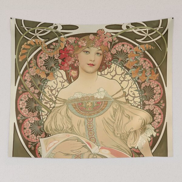 Item preview, Alphonse Mucha Reverie designed and sold by NouveauEra.