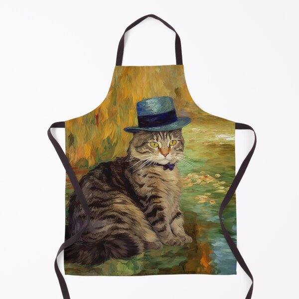 Item preview, Cat wearing top hat and bow tie designed and sold by StarCrestOnyx.