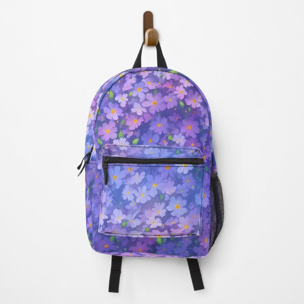 Item preview, Pink and Blue Outdoor Flower Pattern designed and sold by pinimgart.