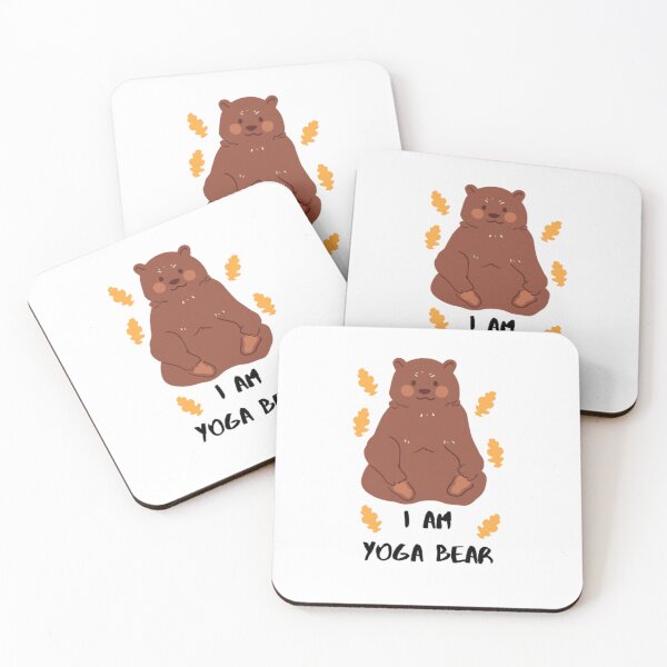 Item preview, I am yoga bear. Yoga teacher,yoga lovers designed and sold by Kawabijutsu21.