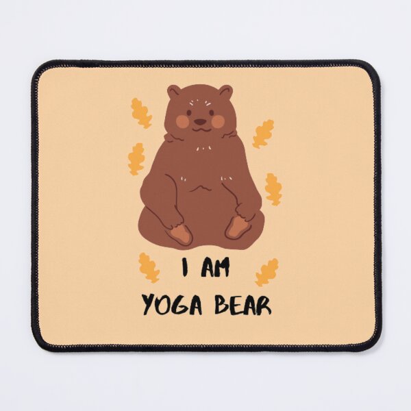 Item preview, I am yoga bear. Yoga teacher,yoga lovers designed and sold by Kawabijutsu21.