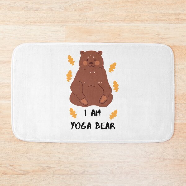 Item preview, I am yoga bear. Yoga teacher,yoga lovers designed and sold by Kawabijutsu21.
