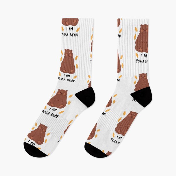 Item preview, I am yoga bear. Yoga teacher,yoga lovers designed and sold by Kawabijutsu21.