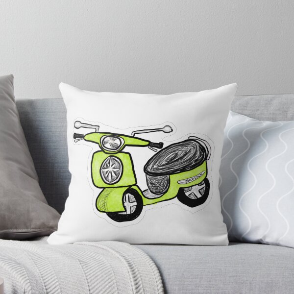 Item preview, Lime green scooter designed and sold by GanethLey.art.