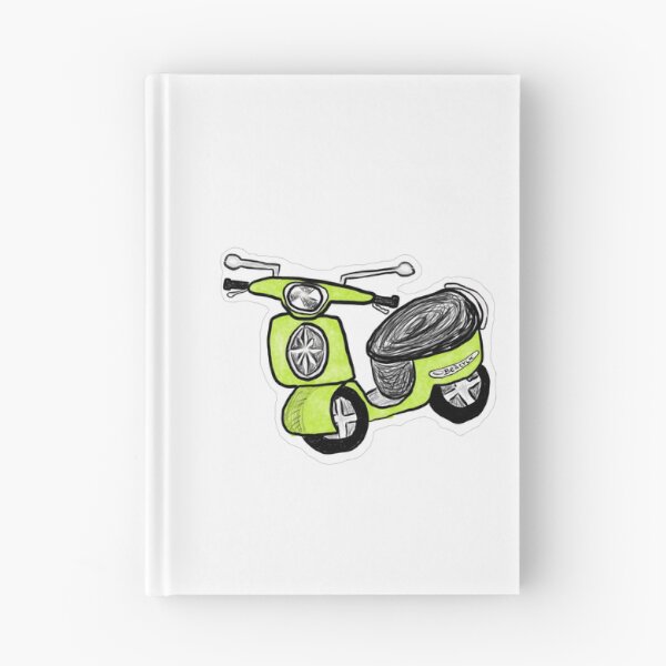Item preview, Lime green scooter designed and sold by GanethLey.art.